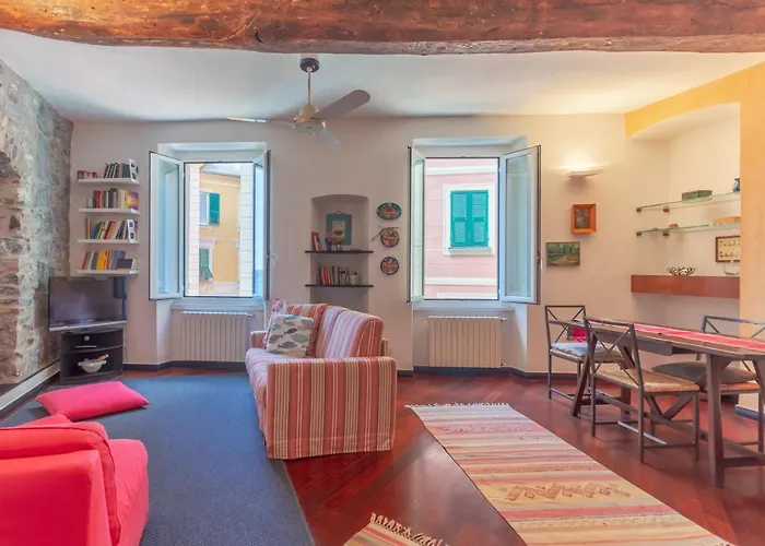 Lägenhet Casa Giada A Due Passi Dal Porto Di Camogli